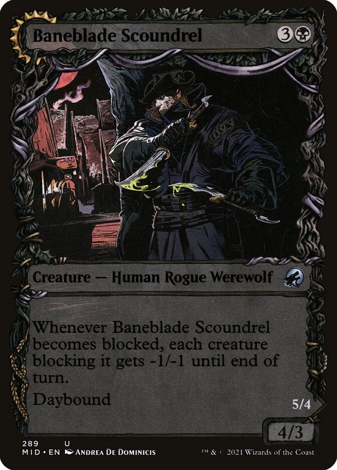 Baneblade Scoundrel card front