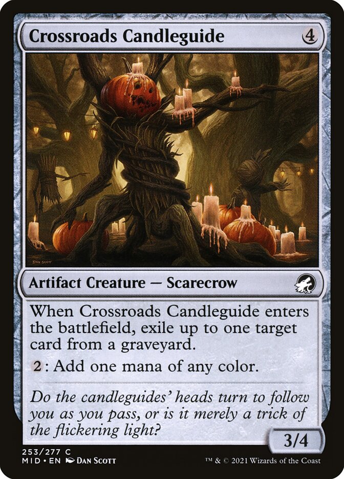 Crossroads Candleguide card front