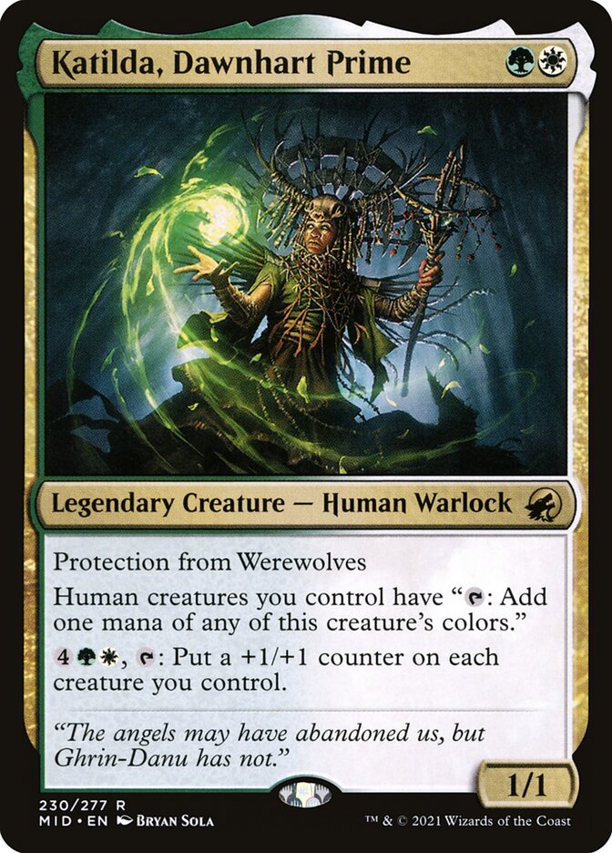 Katilda, Dawnhart Prime card front