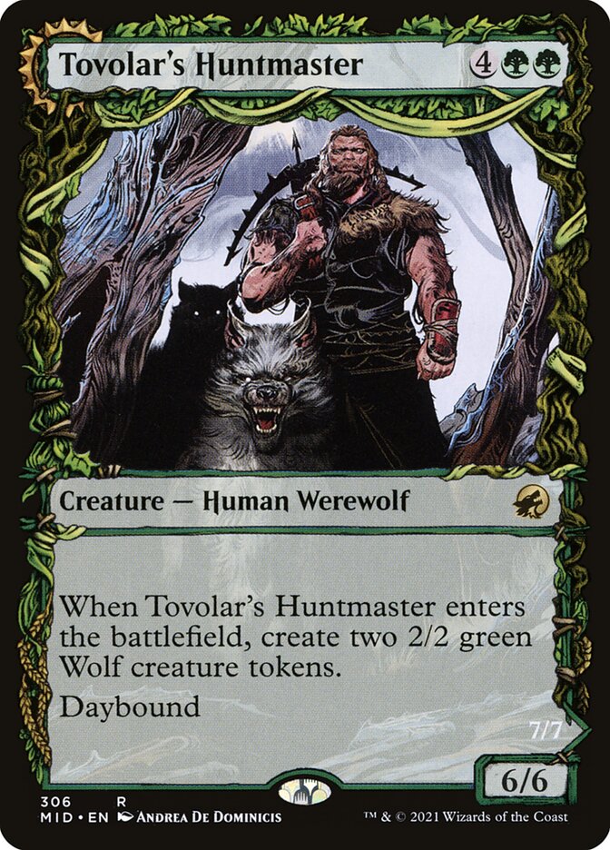 Tovolar's Huntmaster card front