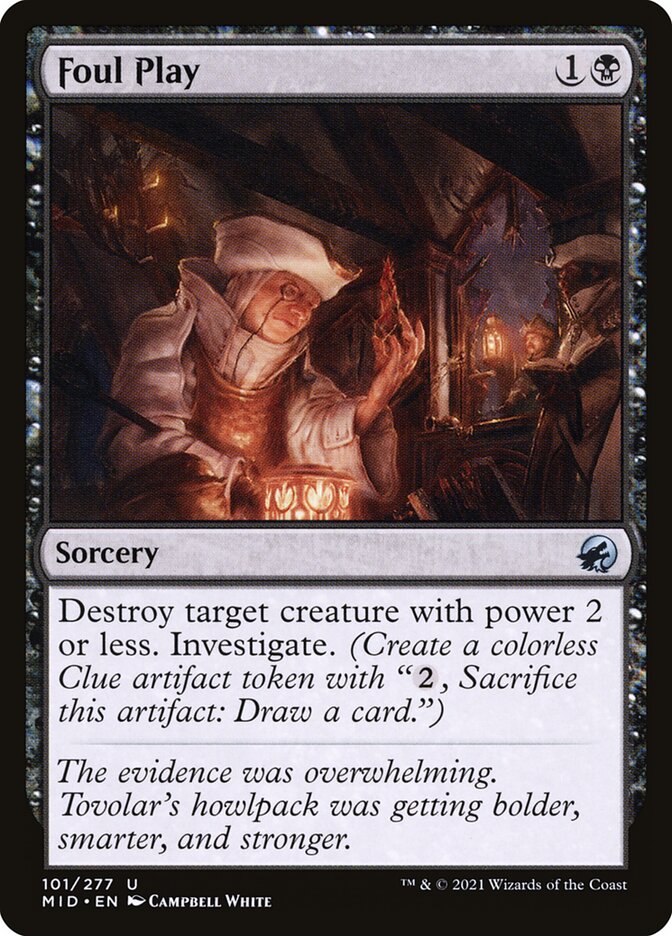 Foul Play card front