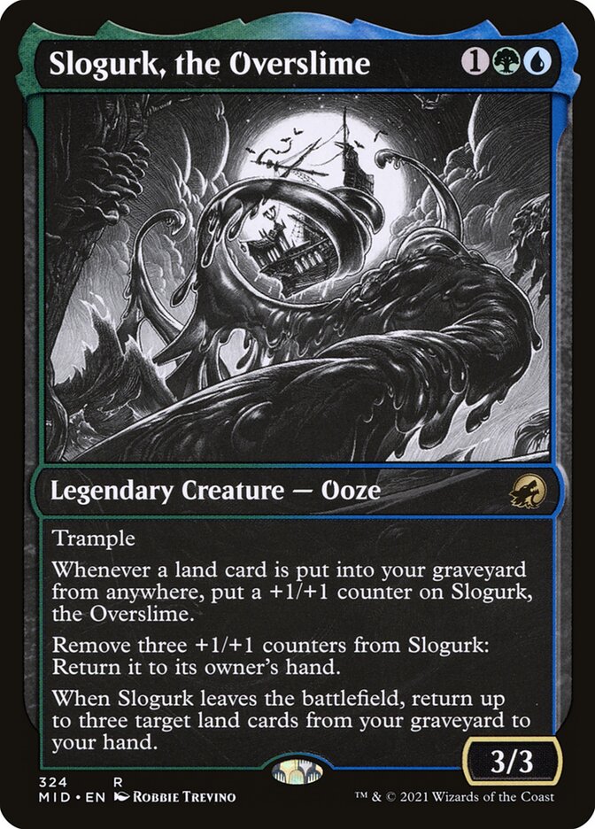 Slogurk, the Overslime card front