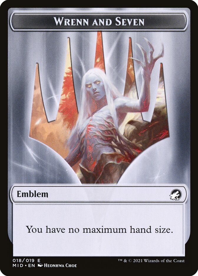 Wrenn and Seven Emblem card front
