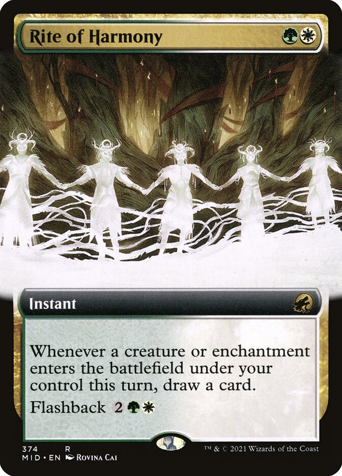 Rite of Harmony card front