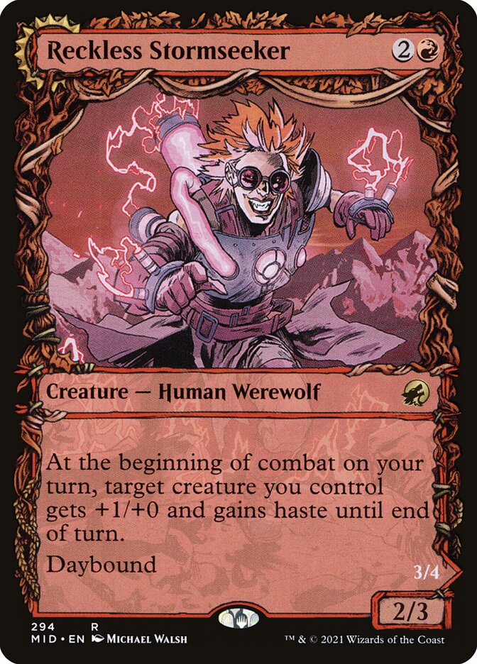 Reckless Stormseeker card front