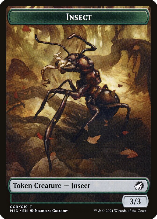 Insect card front