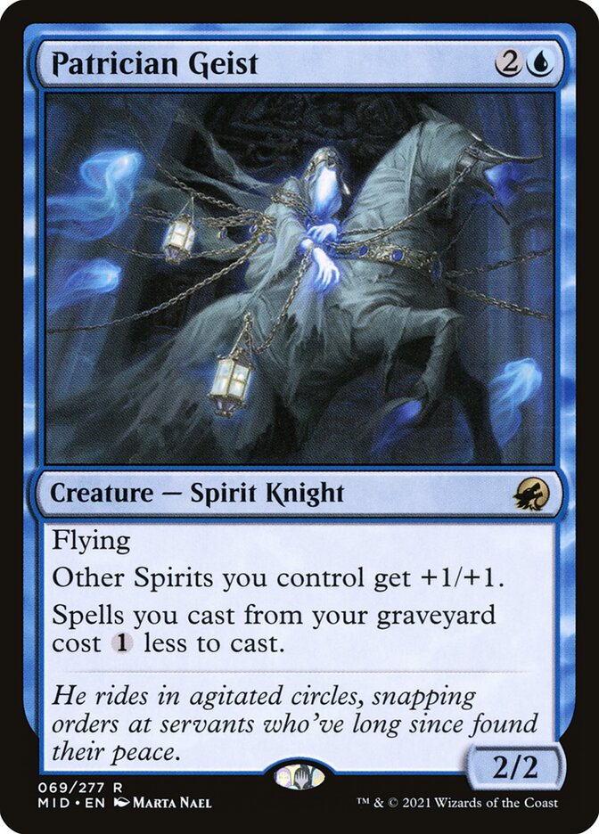 Patrician Geist card front