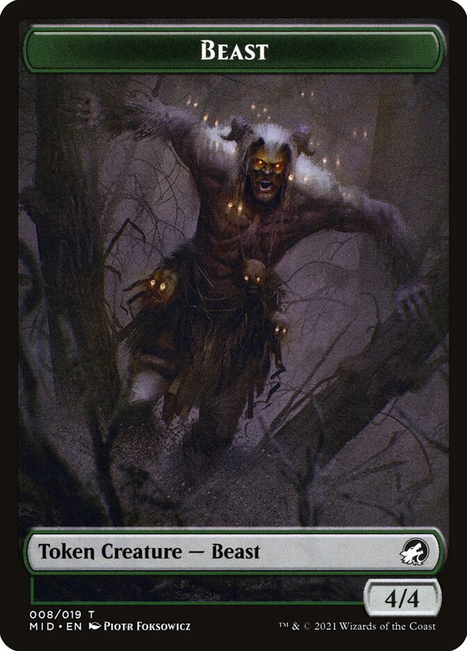 Beast card front