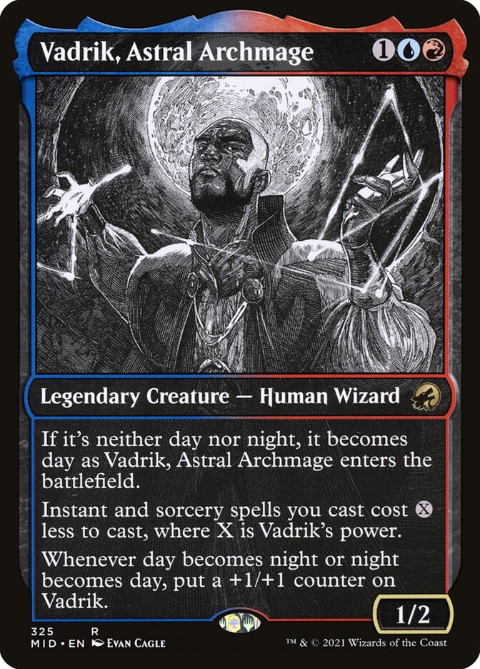 Vadrik, Astral Archmage card front