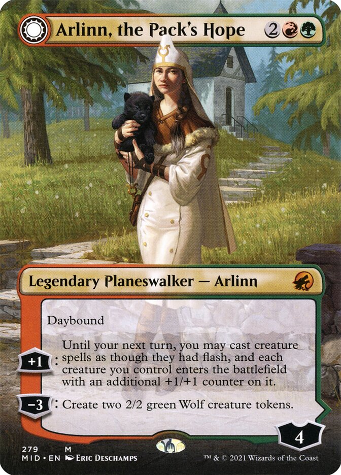 Arlinn, the Pack's Hope card front