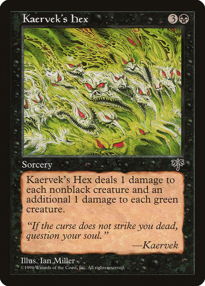 Kaervek's Hex card front