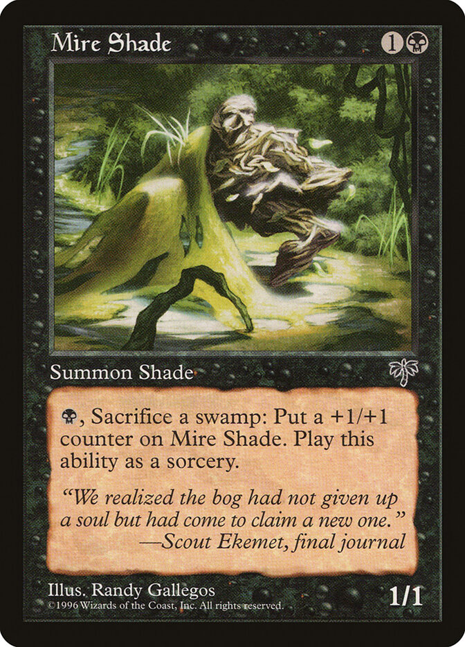 Mire Shade card front