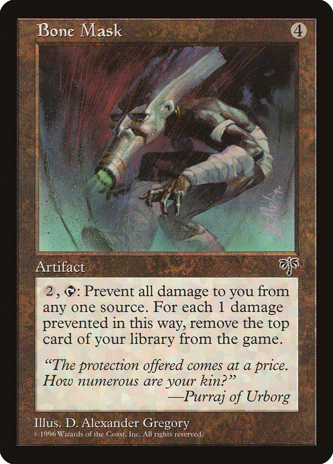 Bone Mask card front