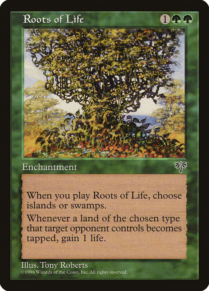 Roots of Life card front
