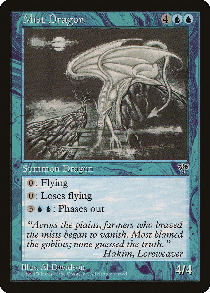 Mist Dragon card front