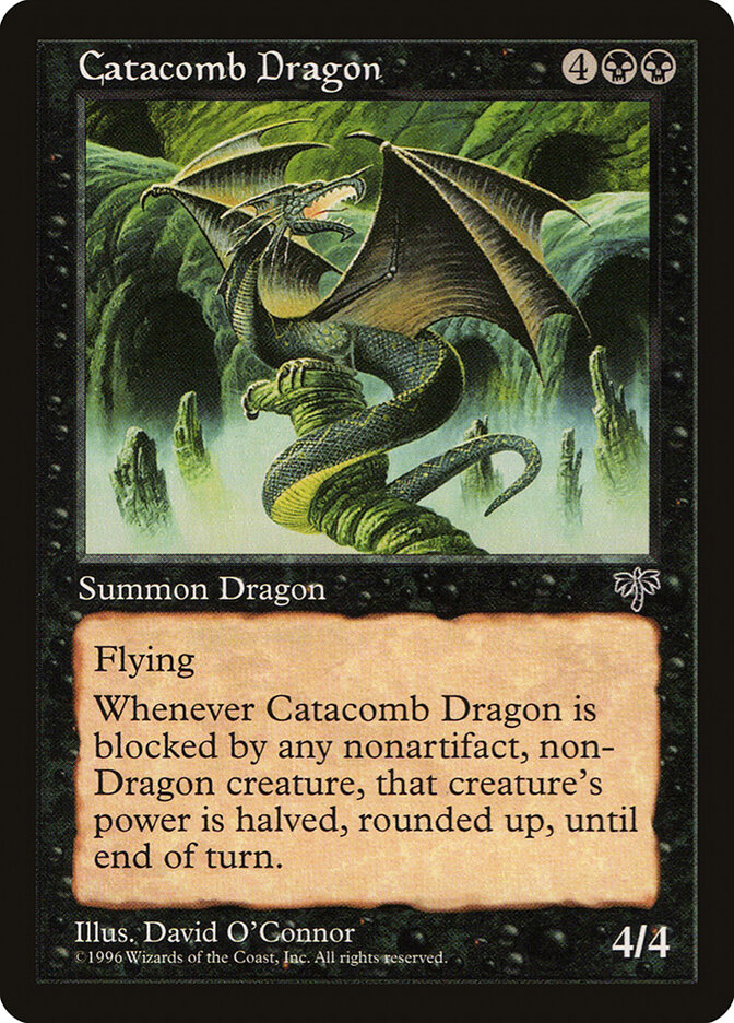 Catacomb Dragon card front