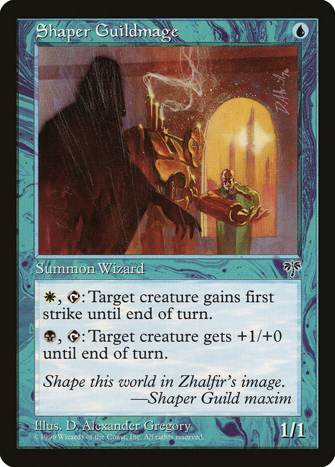 Shaper Guildmage card front