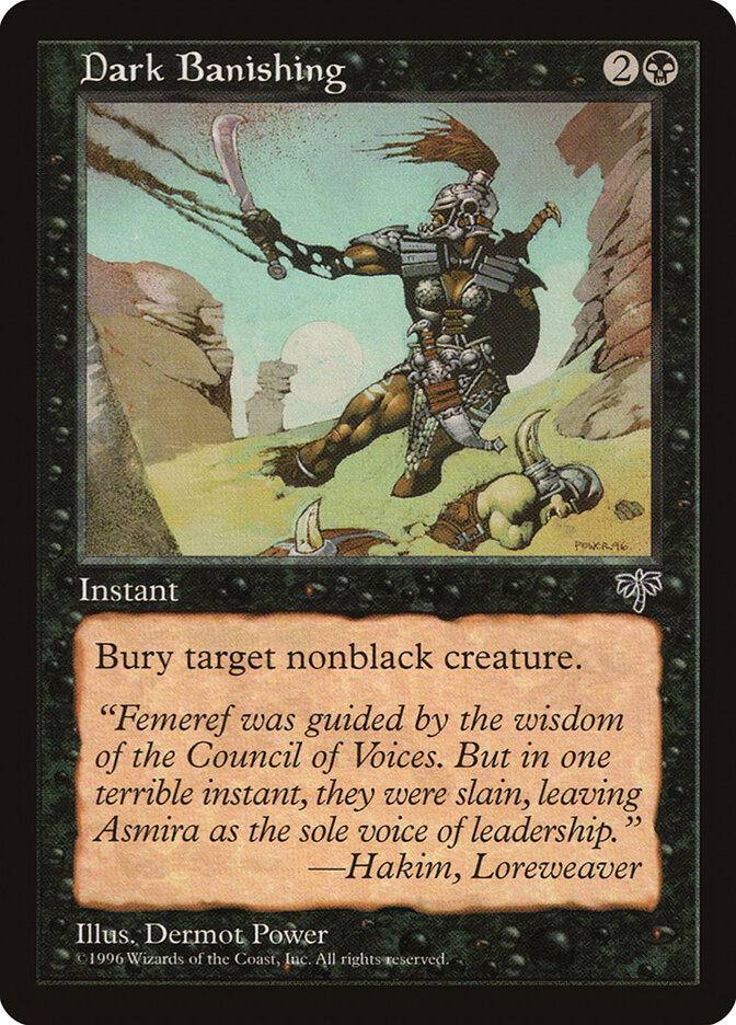 Dark Banishing card front