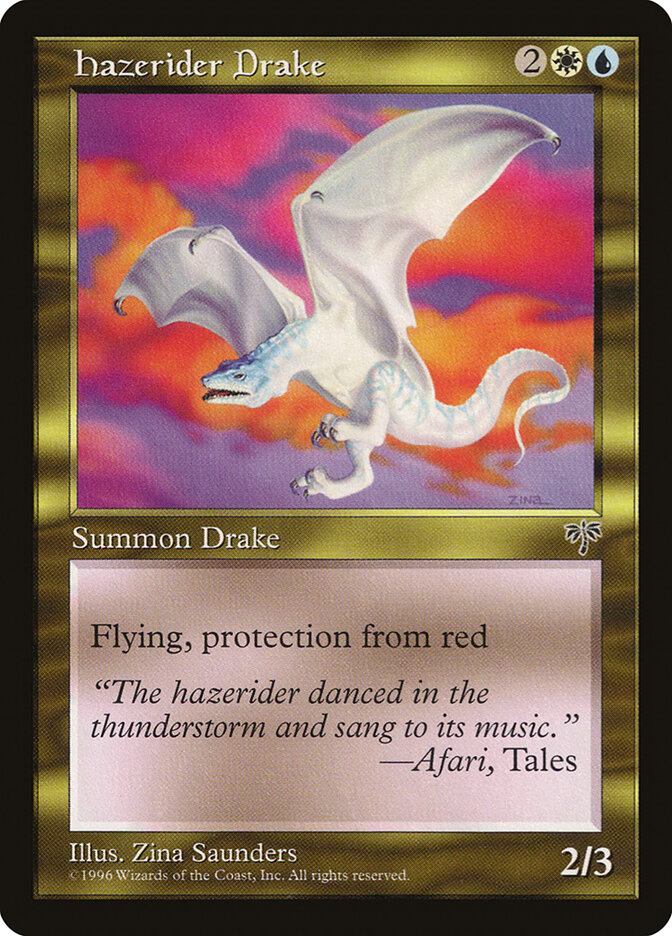 Hazerider Drake card front