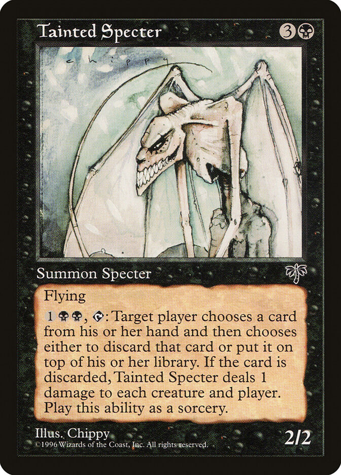 Tainted Specter card front