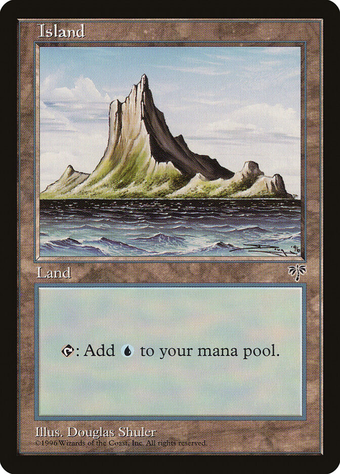 Island card front