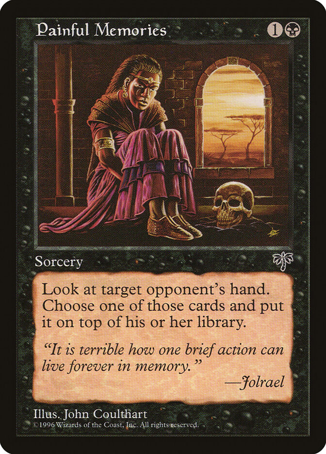 Painful Memories card front