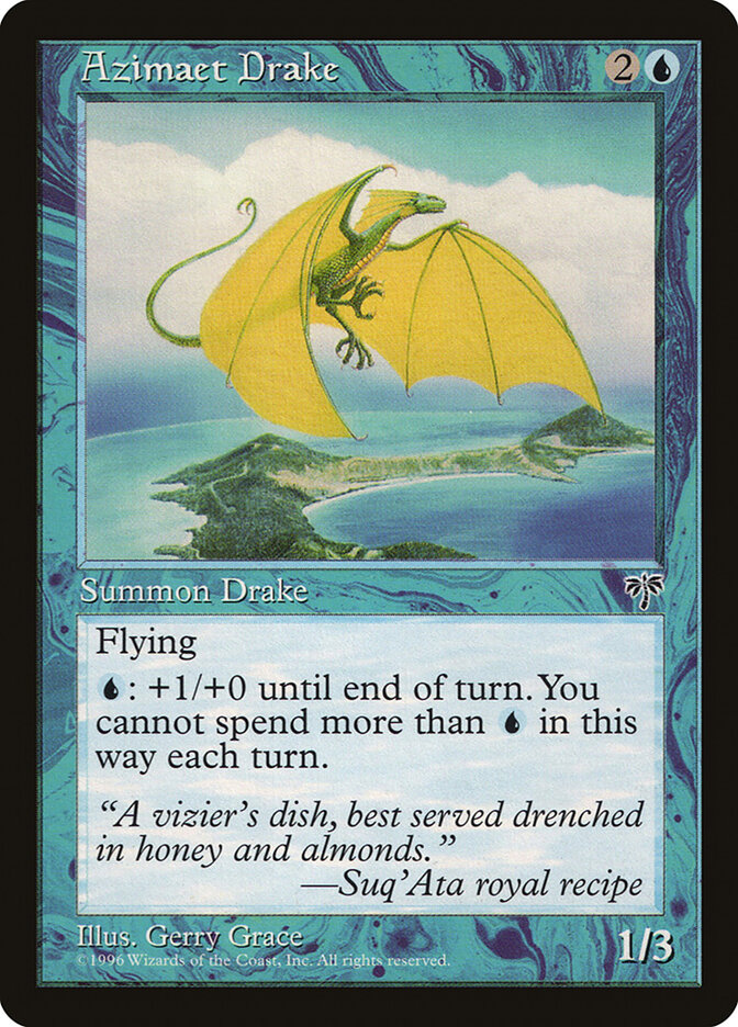 Azimaet Drake card front