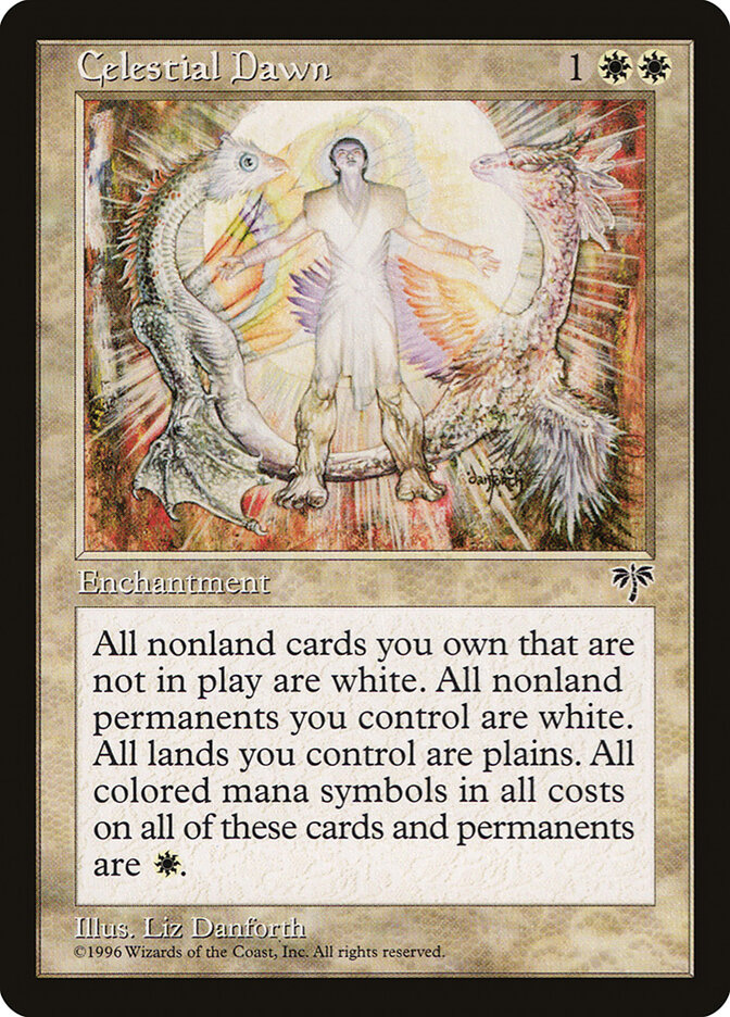 Celestial Dawn card front
