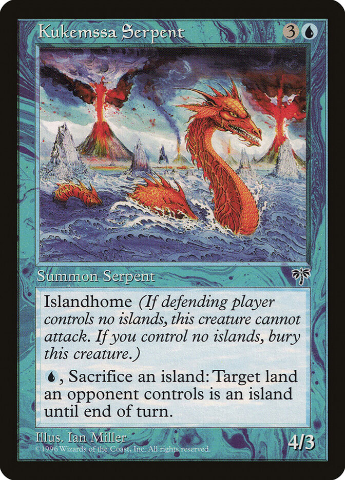 Kukemssa Serpent card front