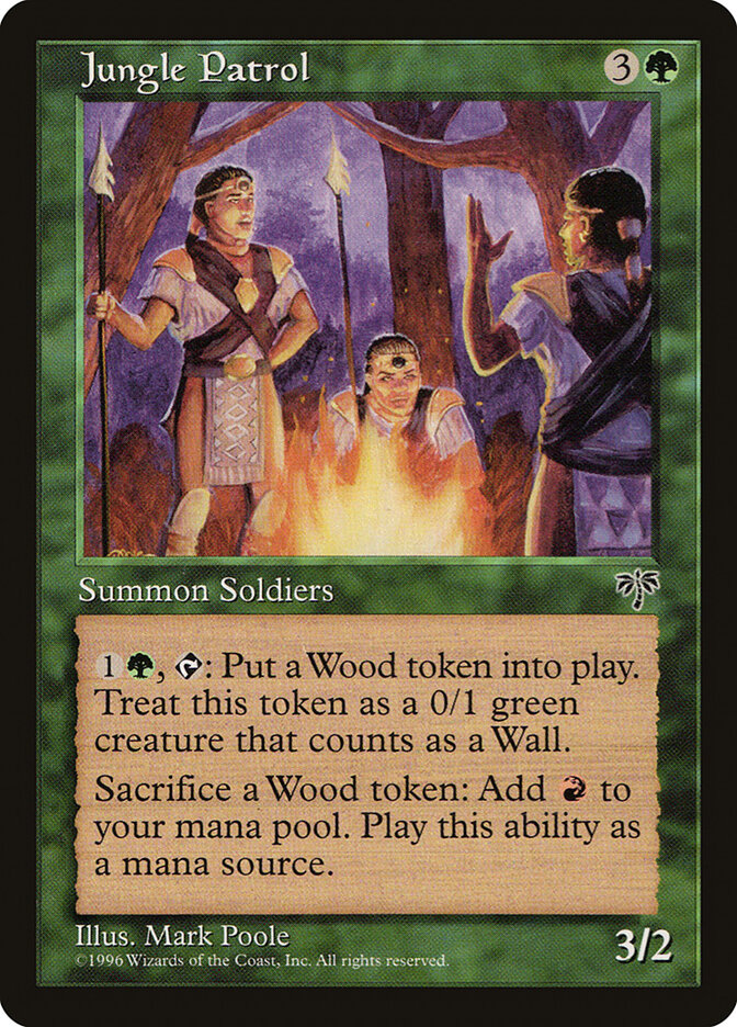 Jungle Patrol card front