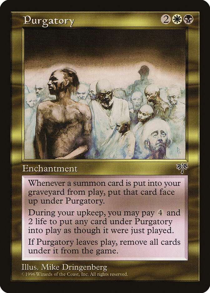 Purgatory card front