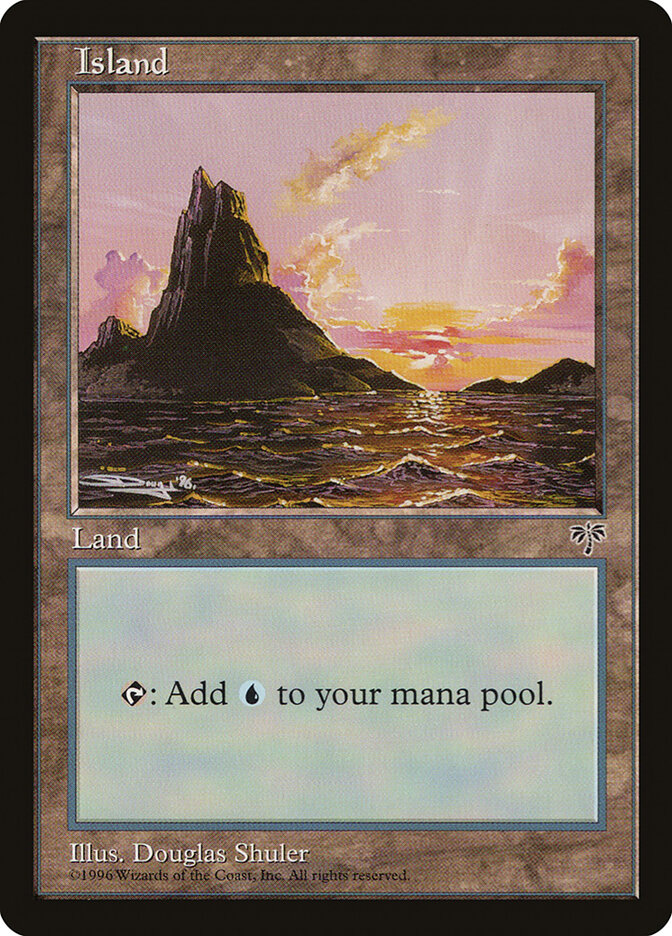 Island card front
