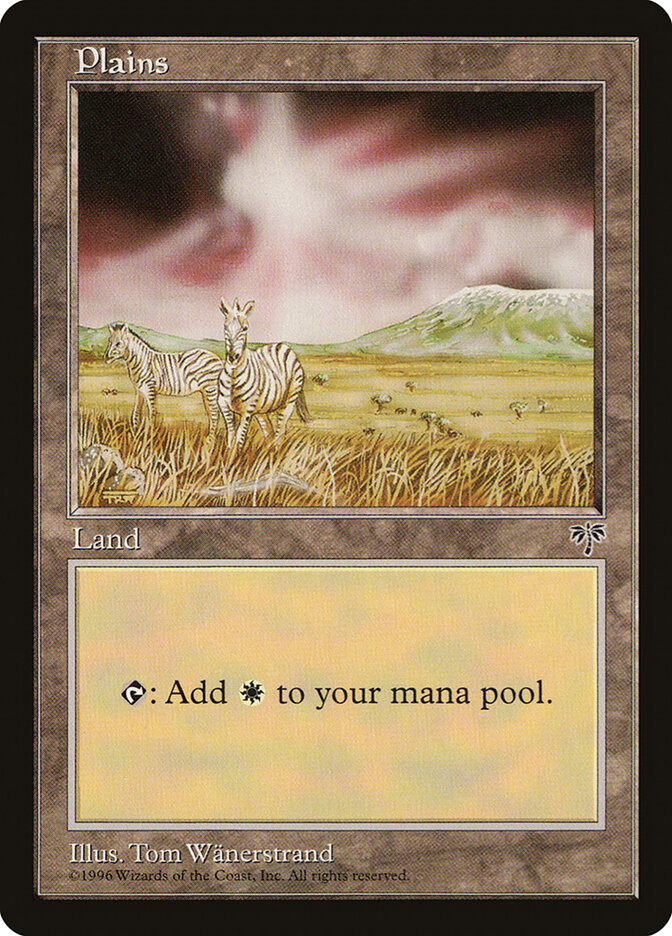 Plains card front