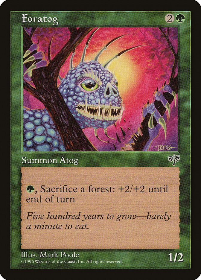 Foratog card front