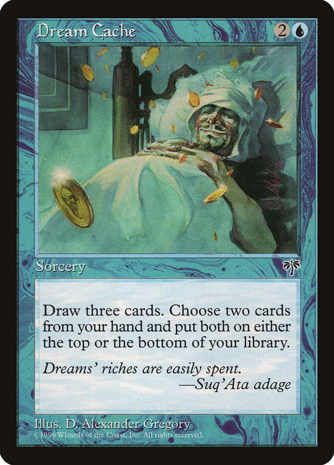 Dream Cache card front