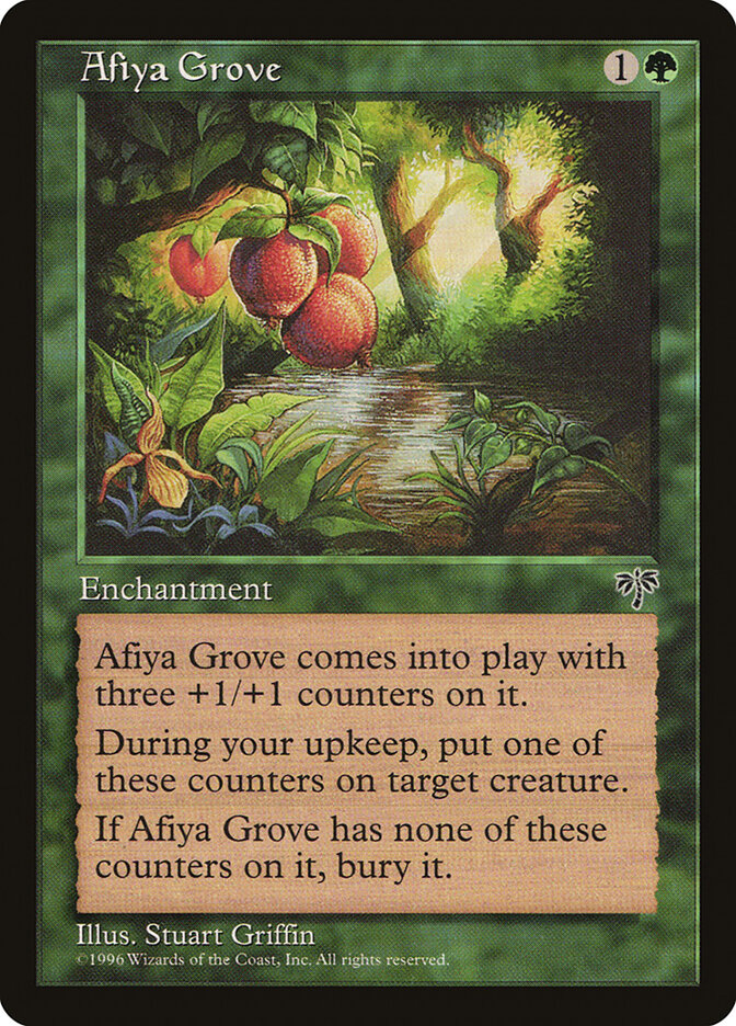 Afiya Grove card front