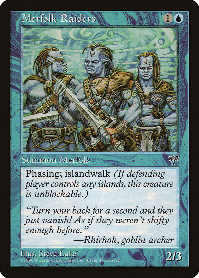 Merfolk Raiders card front