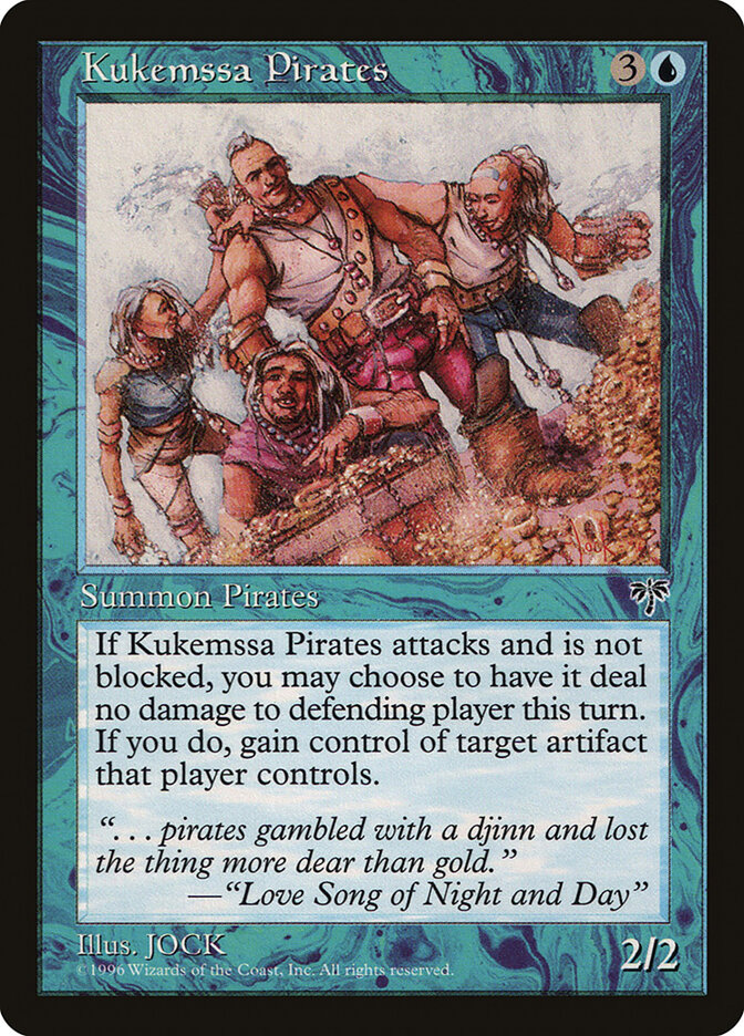 Kukemssa Pirates card front