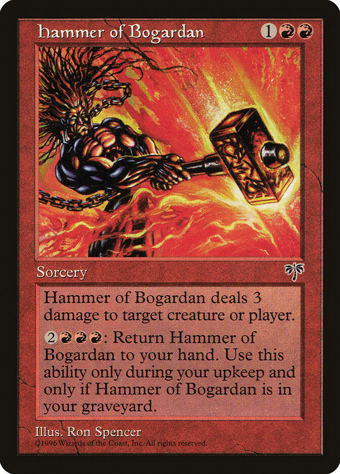 Hammer of Bogardan card front