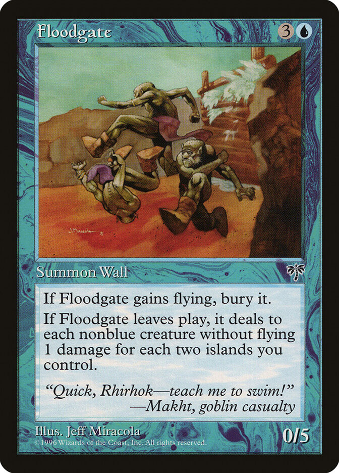 Floodgate card front