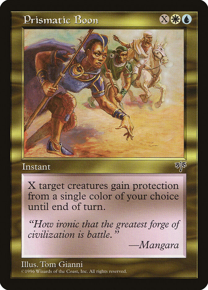 Prismatic Boon card front