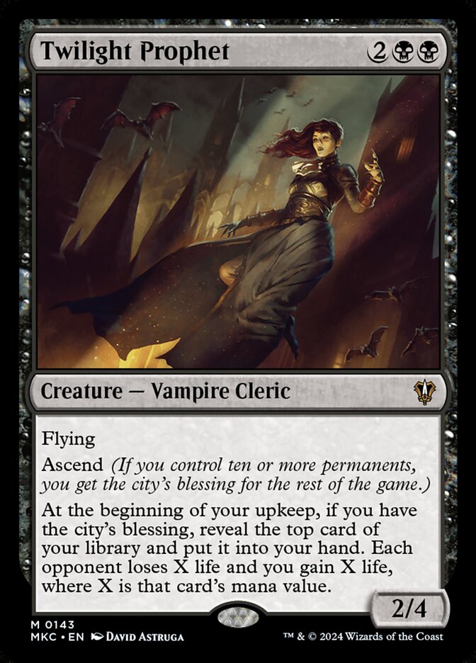 Twilight Prophet card front