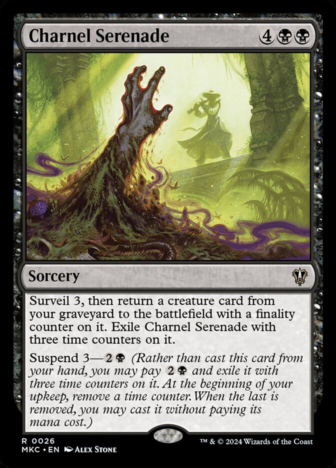 Charnel Serenade card front