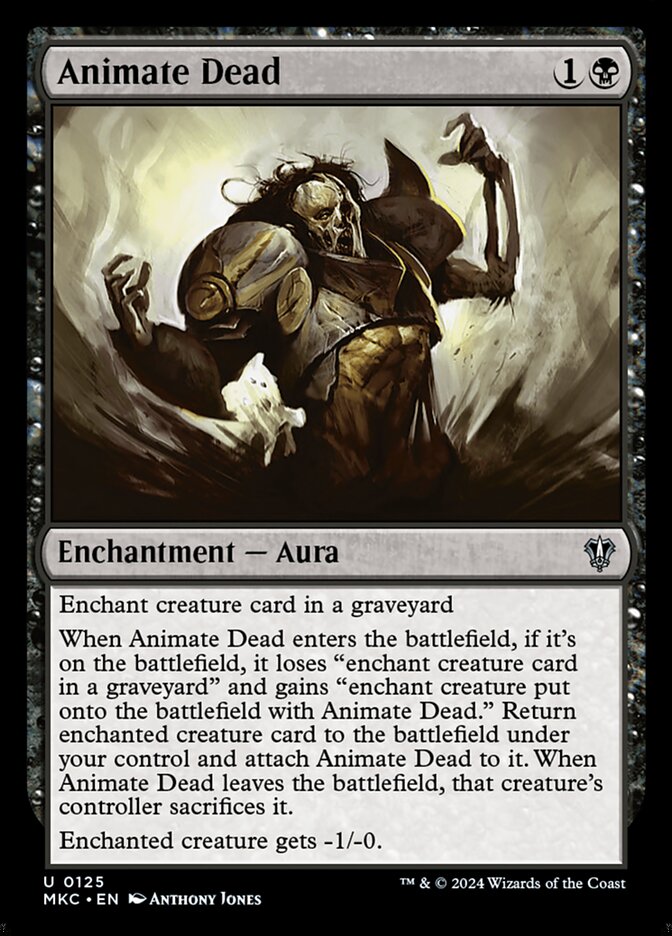 Animate Dead card front