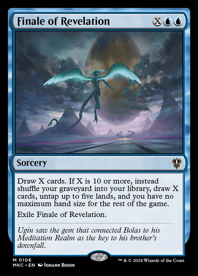 Finale of Revelation card front