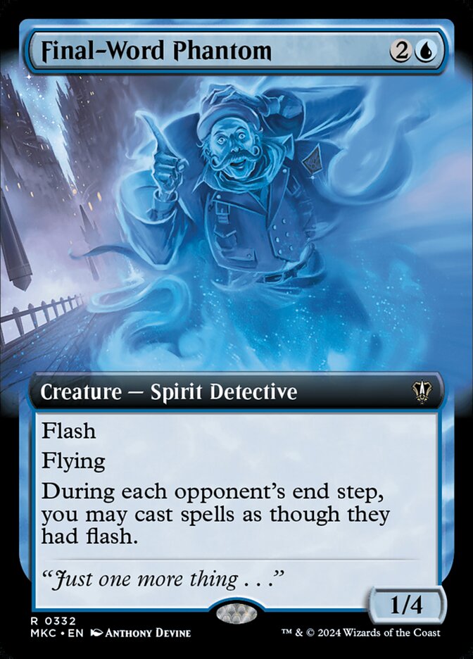 Final-Word Phantom card front
