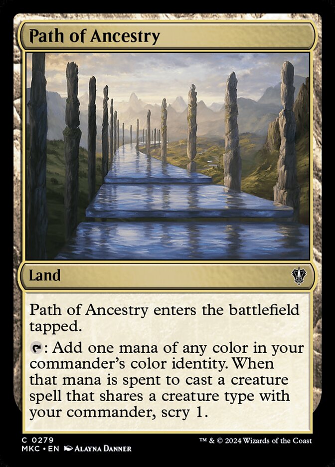 Path of Ancestry card front