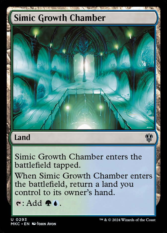 Simic Growth Chamber card front