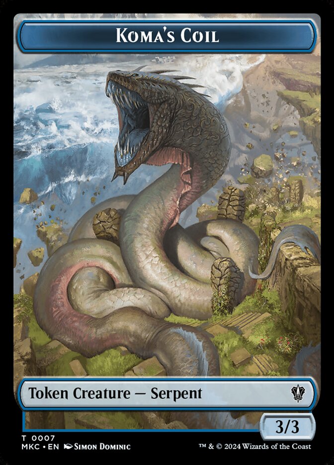 Koma's Coil card front