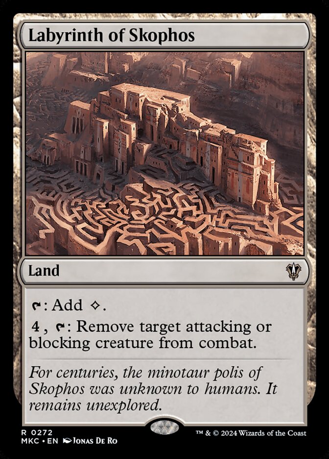 Labyrinth of Skophos card front